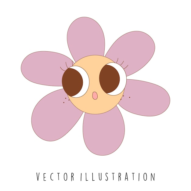 una flor groovy