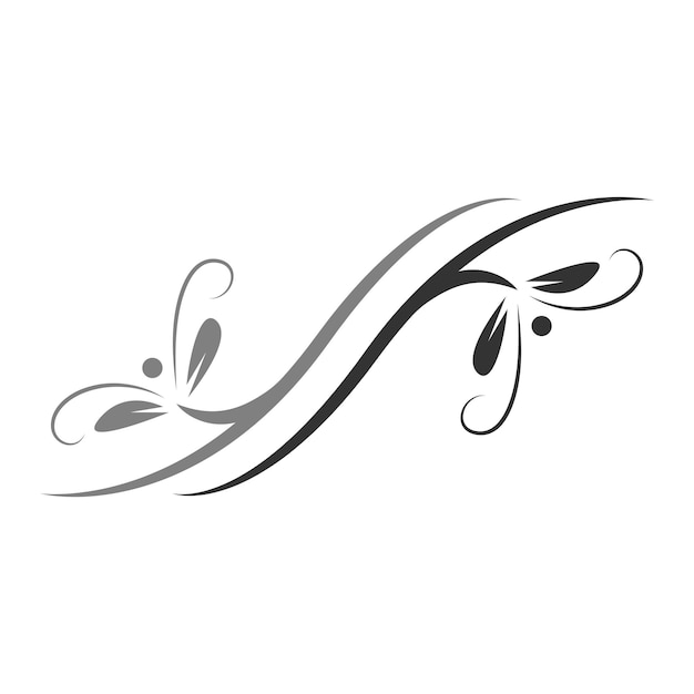 flor, icono, vector