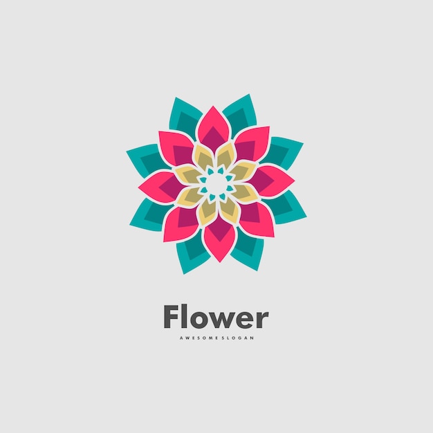 Flor de logotipo