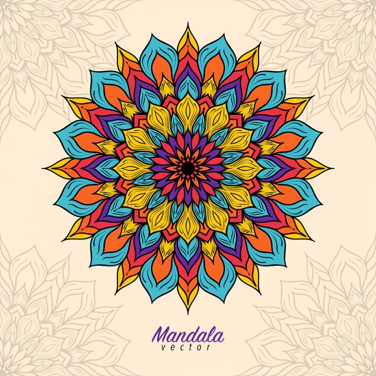 Vector flor de mandala