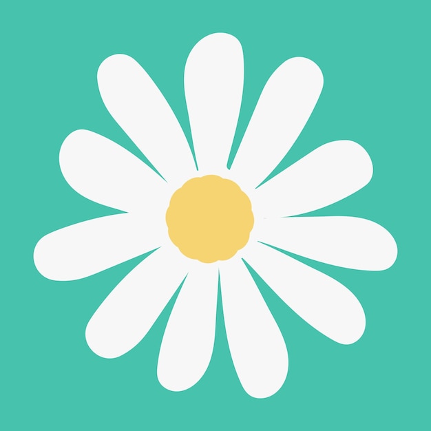 Flor de manzana Vista superior Elemento de diseño de primavera o verano para tarjetas postales o anuncios