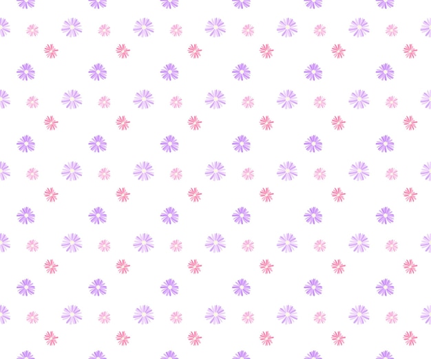 flor de margarita pastel como fondo de patrón sin costuras