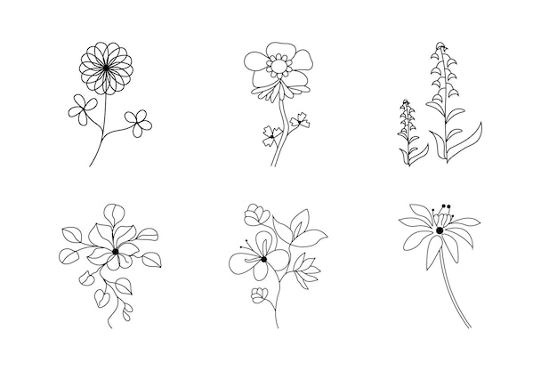 flor medios sociales pintura de flores diseño de banner plantilla de publicación