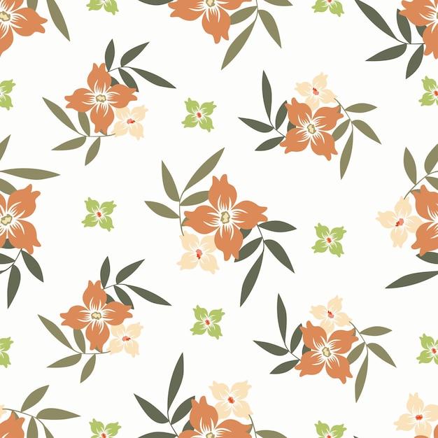 flor patrón sin costuras acuarela abstracto floral femenino bonito fondo textura verano