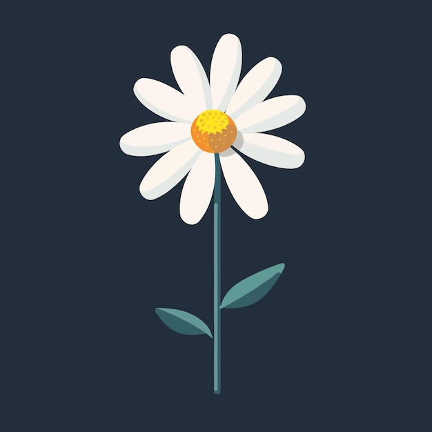 Flor plana de la primavera
