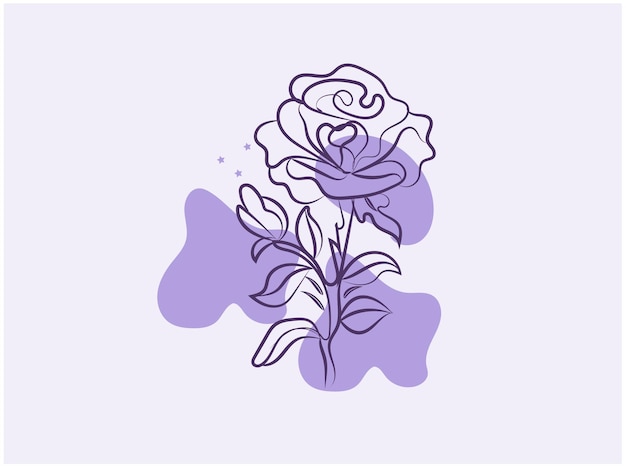 una flor púrpura y blanca con una flores púrpuras en ella