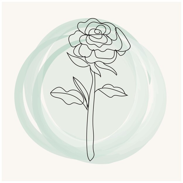 una flor que tiene la palabra rosa en ella
