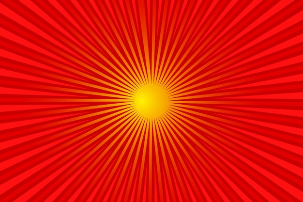 una flor roja con un centro amarillo en ella