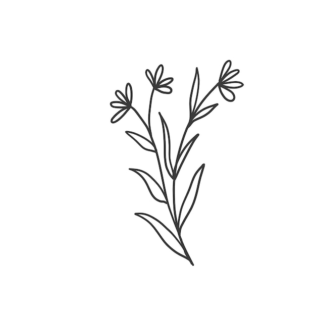 Flor vintage Rollo barroco ornamento floral victoriano grabado con patrón retro