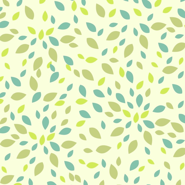 Flora deja una textura con un patrón sin costuras