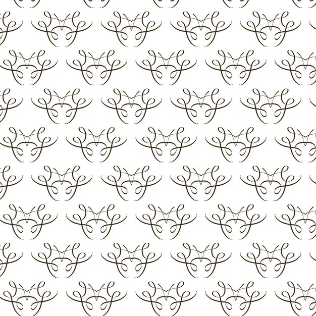 Florecer decorativo patrón de fondo aislado