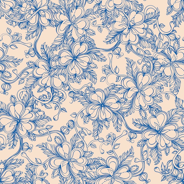 Las flores azules