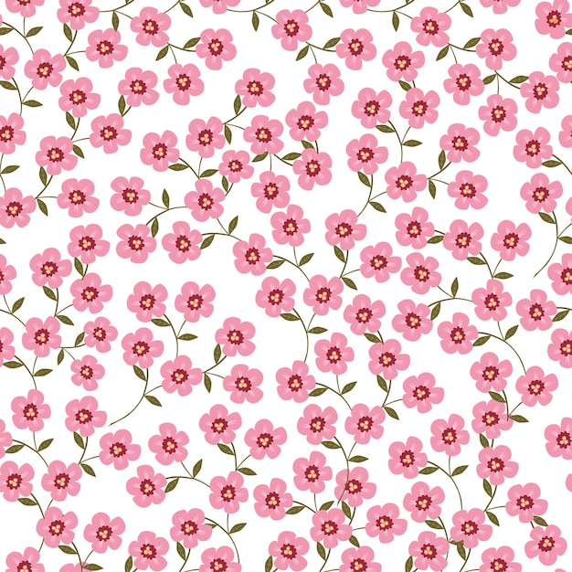 flores de color rosa sobre un fondo blanco