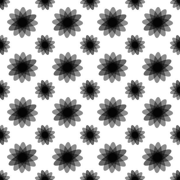 flores y elementos florales aislados sobre un fondo blanco