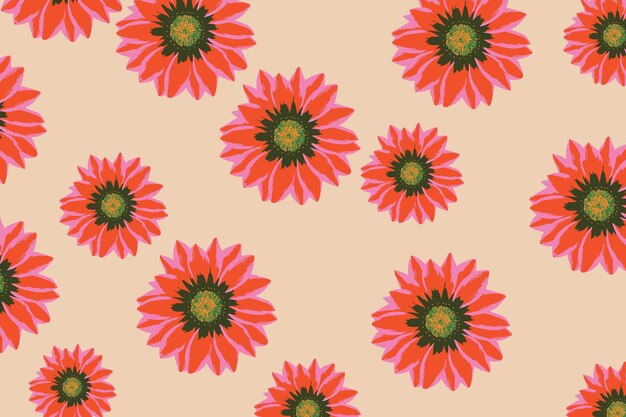 Flores exóticas dibujadas a mano concepto de patrones sin costuras con florales para telas textiles ropa envoltura papel cubierta pancarta decoración del hogar fondos abstractos
