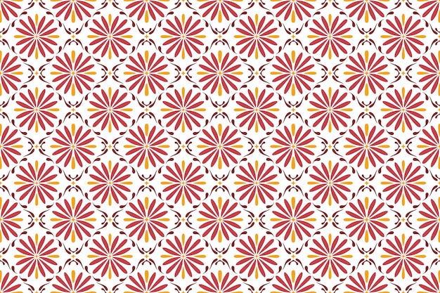 Flores en un fondo blanco