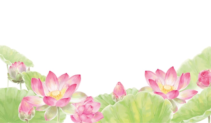 flores en el fondo