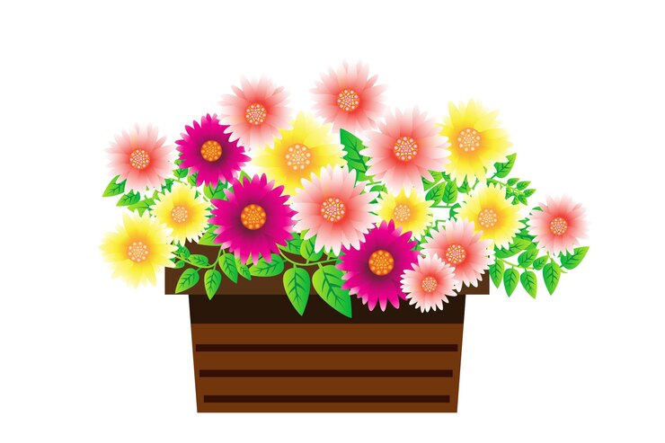 Vector las flores hermosas las flores vector