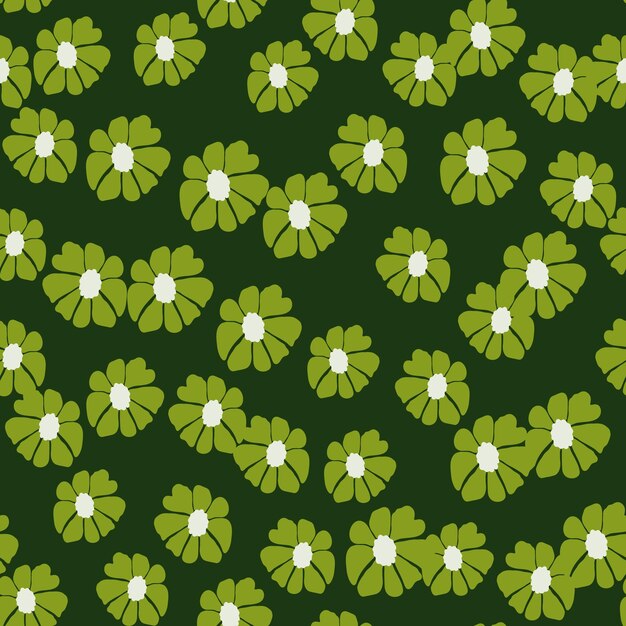 Flores maravillosas retro de patrones sin fisuras Fondo floral vintage Papel pintado botánico estilizado abstracto Diseño para tela textil impresión papel de regalo ilustración de cubierta interior de moda