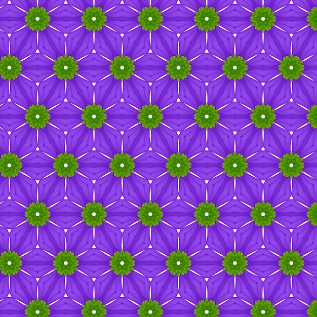 Vector flores moradas sobre un fondo morado.