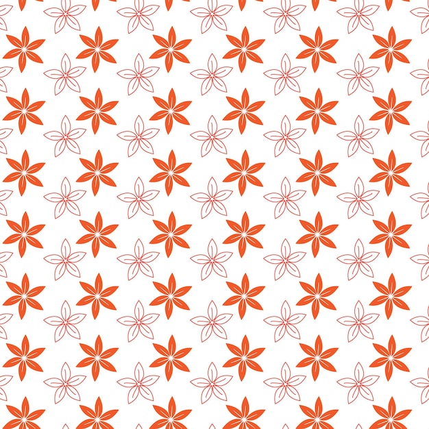 flores de naranja sobre un fondo blanco