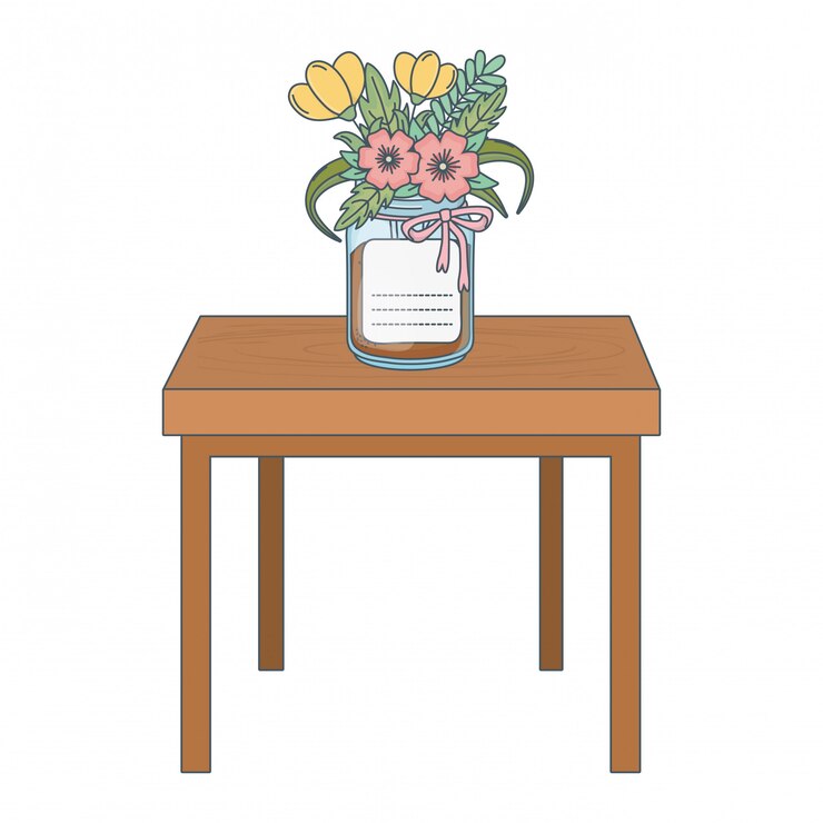 Vector flores de naturaleza floral dibujos animados