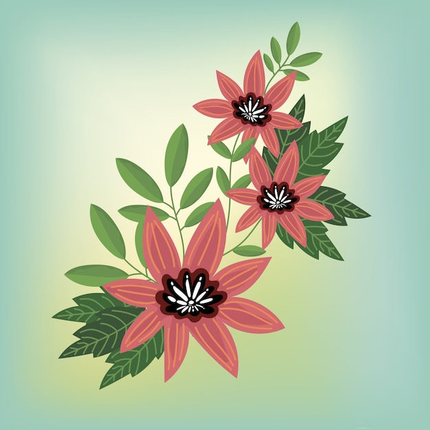 Las flores de primavera