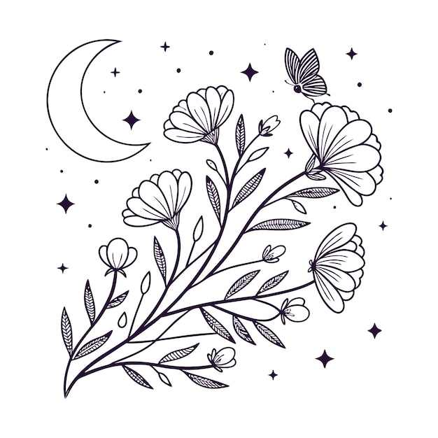 Flores silvestres Svg