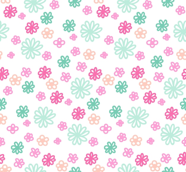 Flores simples de fondo transparente