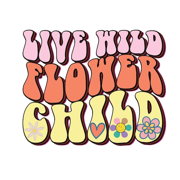 Flores Svg camiseta Flores Citas svg cricut Flores diseño vectorial de tipografía