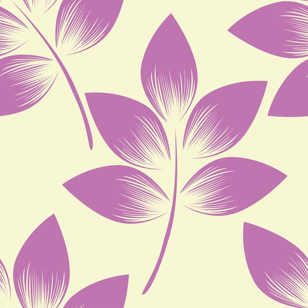 Flores tropicales dibujadas a mano con patrones sin costuras con florales para telas, textiles, ropa y papel tapiz
