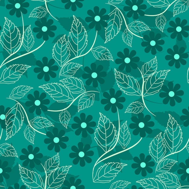 Las flores.