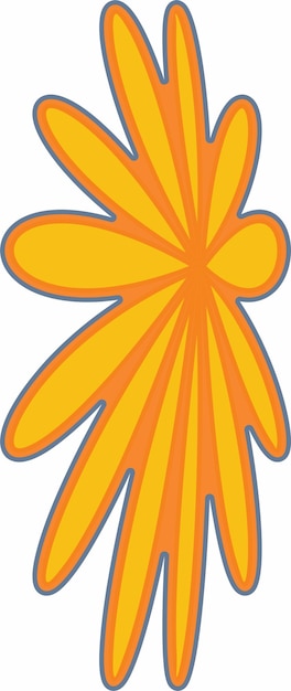 Las flores.