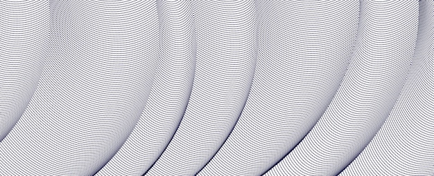 Flowing dots matriz de partículas dinámicas en movimiento de moda estilo moderno abstracto vectorial fondo ciencia y tecnología plantilla de tema futuro para anuncios