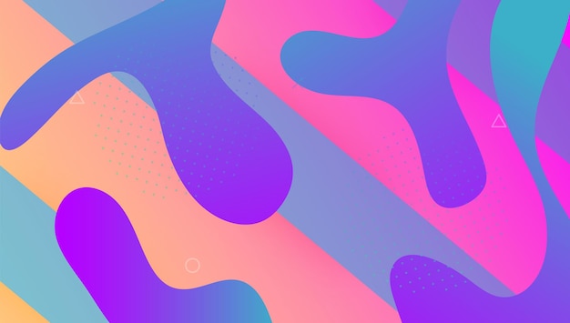 Fluid Design Tech Landing Page Composición creativa Flow Mini