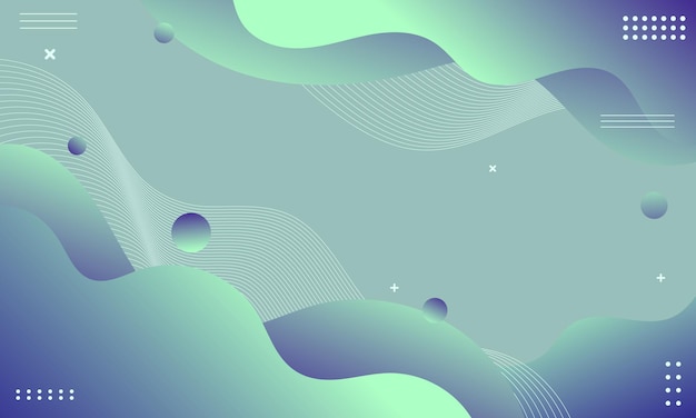 Fluido dinámico abstracto fondo de gradiente moderno