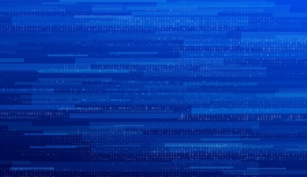 Flujo de datos digitales que visualizan la transmisión estructurada que optimiza la conectividad y la velocidad en el ciberespacio