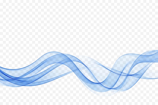 Flujo ondulado de movimiento de onda abstracto azul