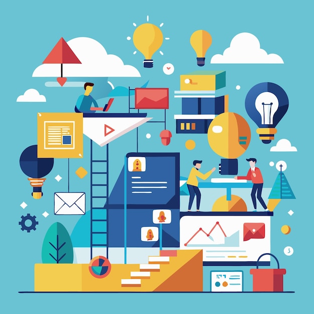 Flujo de trabajo colaborativo y gestión de proyectos que elevan la eficiencia del equipo en un espacio de trabajo digital