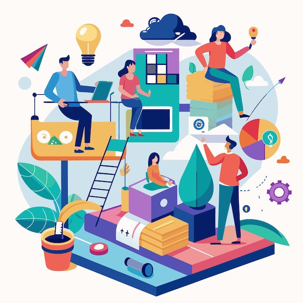 Flujo de trabajo colaborativo y gestión de proyectos que elevan la eficiencia del equipo en un espacio de trabajo digital