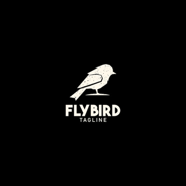 Flybird marca producto logo simple minimalista