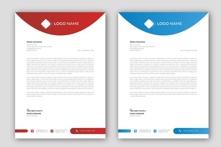 Flyer hecho con creatividad y diseño simple con color rojo y azul.