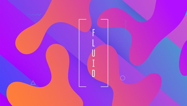 Flyer de neón Página móvil Cubierta de plástico rosa Pantalla de arco iris Arte Fondo fluido Banner dinámico Tech Landing Page Fondo de pantalla colorido Flyer de neón violeta