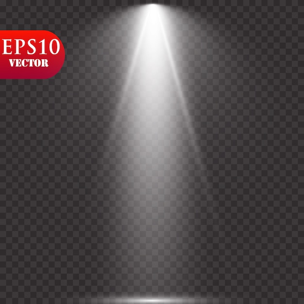 Focos. Escena. Efectos de luz.