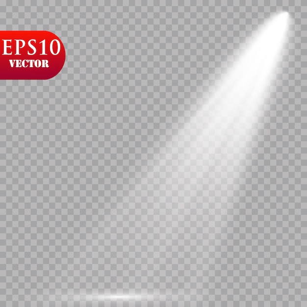 Focos. Escena. Efectos de luz.