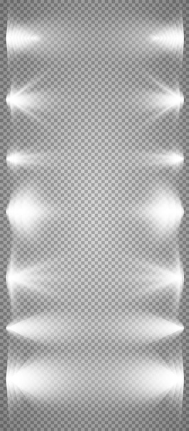 Focos vectoriales Efectos de luz de la escena