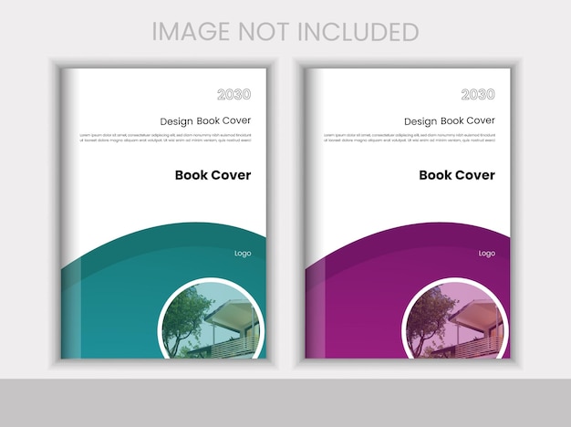 Folleto abstracto de negocios con gráficas de colores