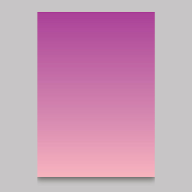 Vector folleto en blanco mate de colores web de ilustración de vector de fondo degradado púrpura ombre rosa