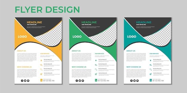 Folleto corporativo, folleto, folleto, afiche, diseño de informe anual para su empresa de marketing digital