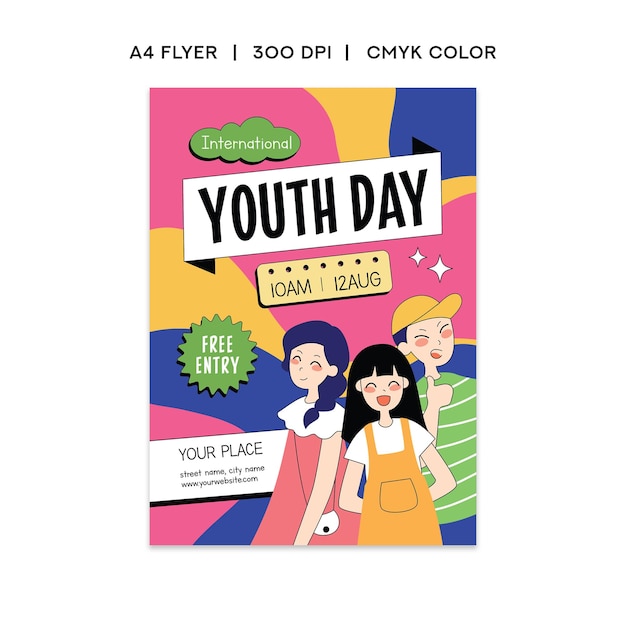 Folleto del Día de la Juventud
